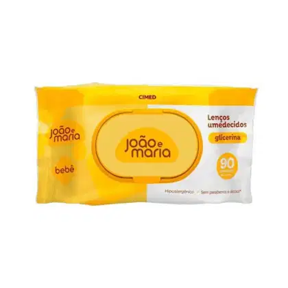 Imagem do produto Cimed João e Maria Lenço Umedecido 90
