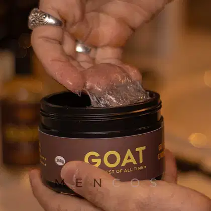 Imagem do produto Gel Fixador e Modelador GOAT - Efeito Brilho Alta Fixação 250g Caballeros