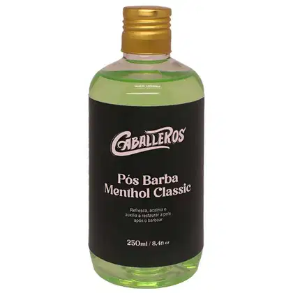 Imagem do produto Pós Barba Menthol Classic 250mL After Shave Refrescante Caballeros