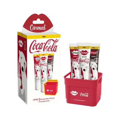Imagem do produto Kit Carmed Coca-Cola (3 Produtos)