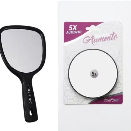 Imagem do produto Kit Espelho Triplo ES-02 + Espelho De Aumento ES-03 Macrilan