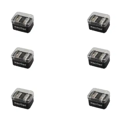 Imagem do produto Kit com 6 Apontador Para Lápis de Maquiagem AP-01