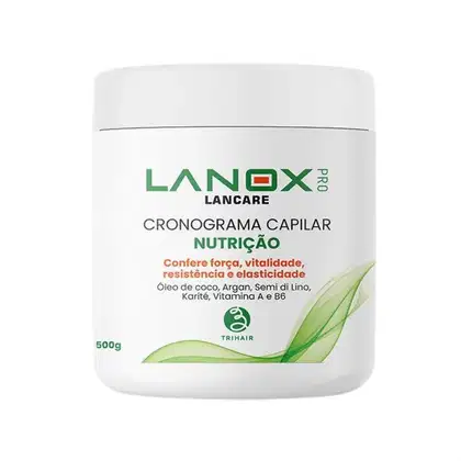 Imagem do produto Máscara Nutrição Lancare Cronograma Capilar 500g Lanox