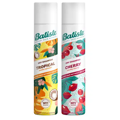Imagem do produto SHAMPOO A SECO BATISTE TROPICAL + CHERRY CEREJA 200ML