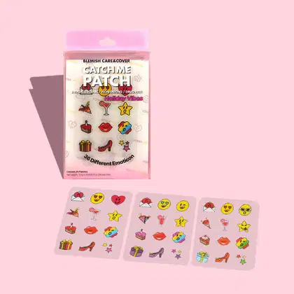 Imagem do produto CATCH ME PATCH Adesivo para Acne Emoticon Holiday Vibes 36un