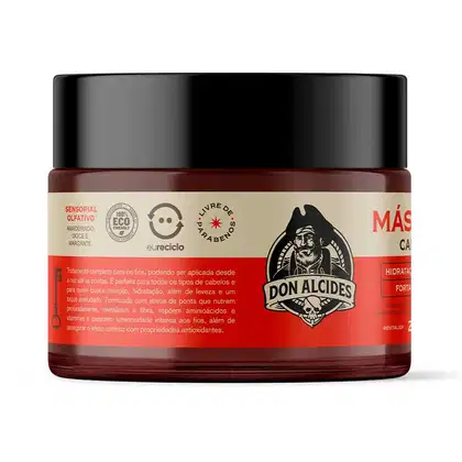 Imagem do produto Máscara Capilar Masculina Amadeirado Hidratação Produnda 280g Don Alcides