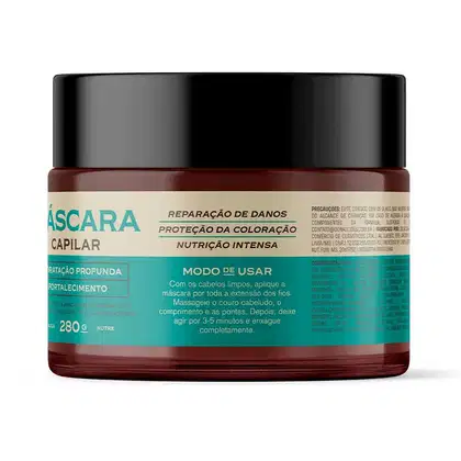 Imagem do produto Máscara Capilar Masculina Herbal Hidratação Produnda 280g Don Alcides