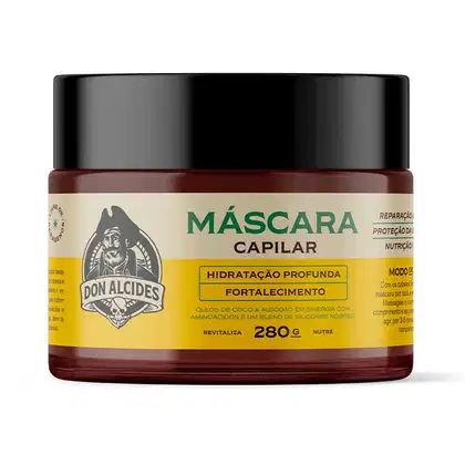 Imagem do produto Máscara Capilar Masculina Cítrico Hidratação Produnda 280g Don Alcides