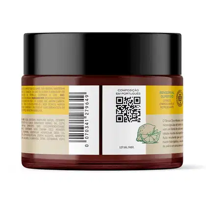 Imagem do produto Scrub Esfoliante Corporal Masculino Cítrico Antioxidante 280g Don Alcides