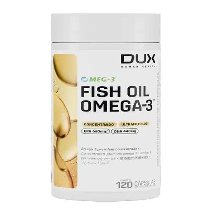 Imagem do produto Fish Oil Omega 3 120 caps EPA 660mg DHA 440mg DUX