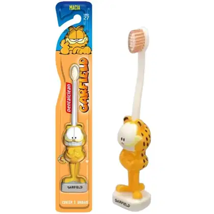 Imagem do produto Escova Dental Infantil Garfield 3D Macia - Dentalclean