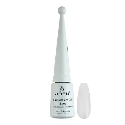 Imagem do produto DF ESMALTE GEL 3EM1 DF-ONE76 02 - BRANCO LEITOSO