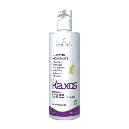 Shampoo Hidratante Divine Mèches Kaxos, 500ml.