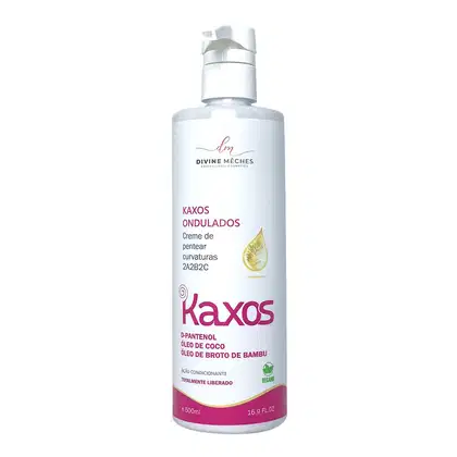 Creme de Pentear Divine Mèches Kaxos Ondulados, 500ml.