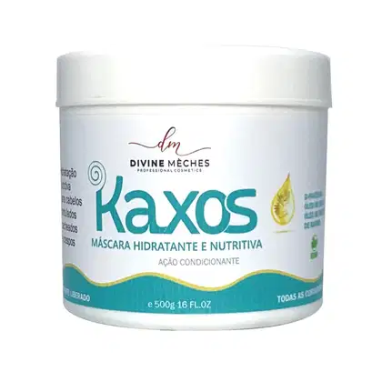 Máscara Capilar Divine Mèches Kaxos Hidratante e Nutritiva, 500g.