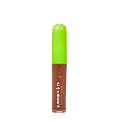 Imagem do produto Batom Liquido Com Vitamina E 5,5ml Dalla Summer Vibes Cor DL0949-02