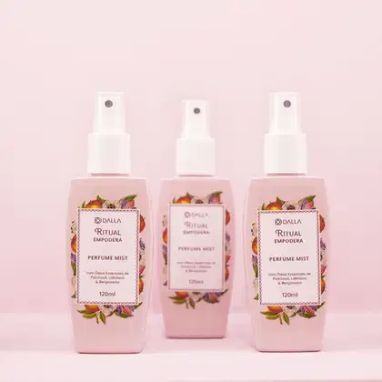 Imagem do produto Perfume Mist Com Óleos Essenciais De Patchouli, Lábdano e Bergamota 120ML Ritual Empodera Dalla
