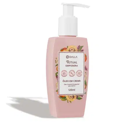Imagem do produto Óleo Corporal Em Creme Com Ácido Hialurônico Essenciais De Patchouli, Lábdano E Bergamota 120ML Ritual Empodera Dalla