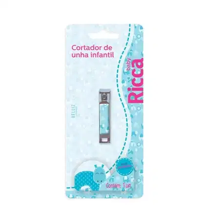 Imagem do produto Cortador De Unhas Ricca Baby Azul Ref. 1087