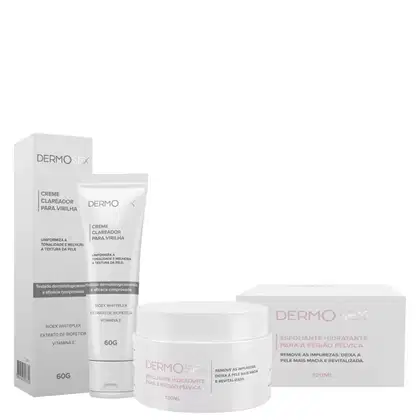 Imagem do produto Estetica Intima Feminina Kit com Esfoliante e Clareador de Virilha