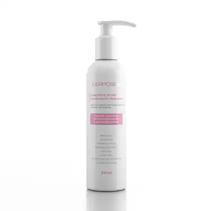 Imagem do produto Sabonete Íntimo Líquido Hidratante Feminino Dermosex 210ml A Sós limpeza delicada hidratação profunda