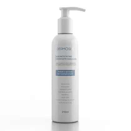 Imagem do produto Sabonete íntimo Hidratante Masculino Dermosex 210ml Limpeza eficaz e Hidratação prolongada com Prebióticos