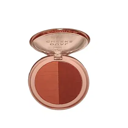 Blush Compacto Dual Cheeks - Ruby Rose - Ivory / Bronze