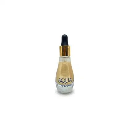 Imagem do produto Iluminador Corporal Aqua Glow Dourado da Mia Make
