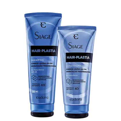 Imagem do produto Combo Siàge Hair Plastia Shampoo + Condicionador