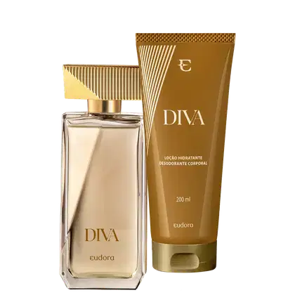 Imagem do produto Combo Diva: Desodorante Colônia 100ml + Loção Corporal 200ml