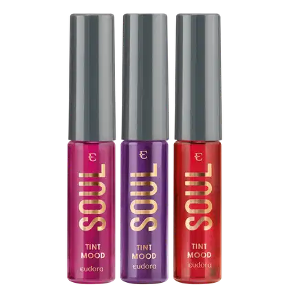 Imagem do produto Kit Eudora Soul Tint Mood Trio (3 Produtos)