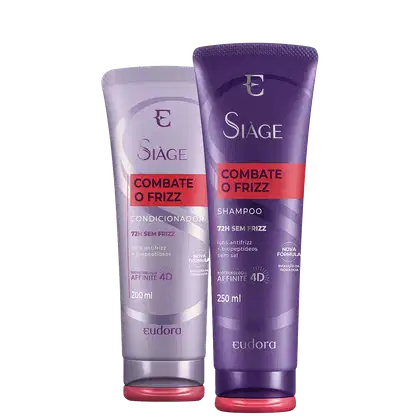 Imagem do produto Kit Eudora Siàge Combate o Frizz Duo (2 Produtos)
