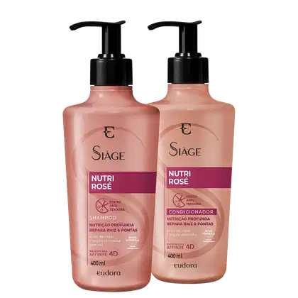 Imagem do produto Kit Eudora Siàge Nutri Rosé (2 Produtos)
