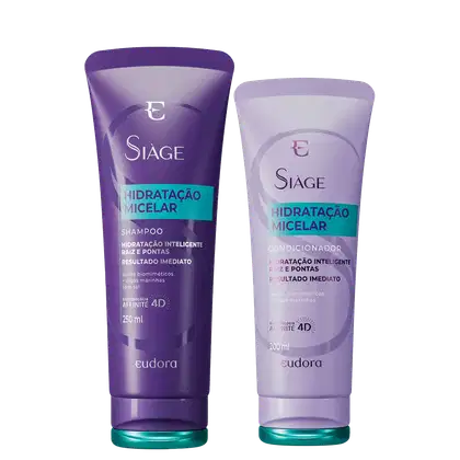 Imagem do produto Kit Eudora Siàge Hidratação Micelar Duo (2 Produtos)