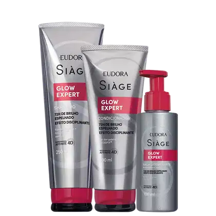 Imagem do produto Kit Eudora Siàge Glow Expert Trio (3 Produtos)