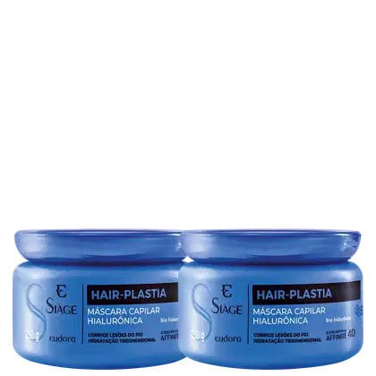 Imagem do produto Kit Eudora Siáge Hair-Plastia - Máscara Capilar 2x250g