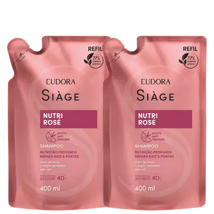 Imagem do produto Kit Eudora Siàge Nutri Rosé Refil (2 Produtos)