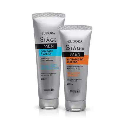 Imagem do produto Kit Eudora Siàge Men Combate à Caspa + Hidratação Intensa (2 Produtos)