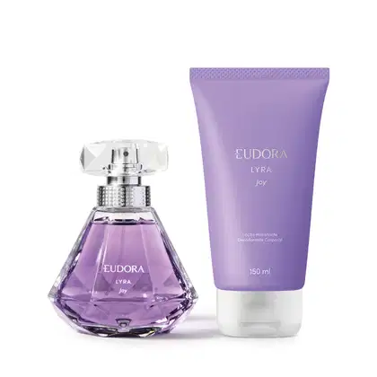 Imagem do produto Combo Lyra Joy: Desodorante Colônia 75ml + Loção Corporal Lyra Joy 150ml