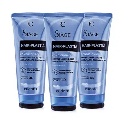 Imagem do produto Combo Condicionador Siàge Hair-Plastia 3x 200ml