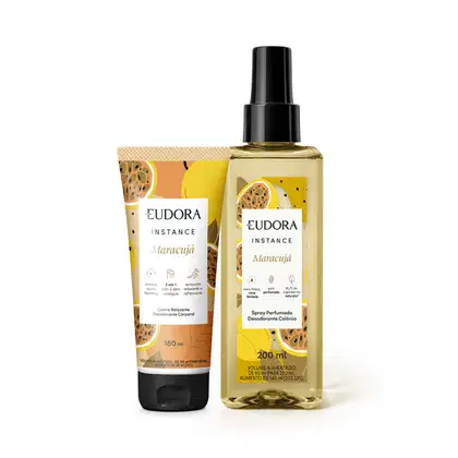 Imagem do produto Combo Instance Maracujá: Creme Corporal 180ml + Spray Perfumado 200ml