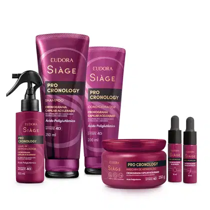 Imagem do produto Kit Eudora Siàge Pro Cronology (6 Produtos)