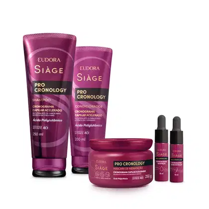 Imagem do produto Kit Eudora Siàge Pro Cronology (5 Produtos)