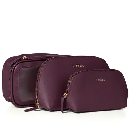 Imagem do produto Combo Nécessaire Eudora Collection: Tamanho P + Tamanho M + Tamanho G