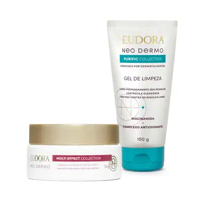 Imagem do produto Combo Neo Dermo: Creme Hidratante Facial 50g + Gel de Limpeza 150g