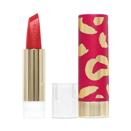 Imagem do produto Combo Glamourosa e Corajosa: Batom Vermelho 3,4g + Case Rosa
