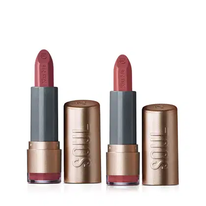Imagem do produto Combo Soul Kiss Me: Batom Hidratante Avelã 3,7g + Batom Hidratante Malva 3,7g