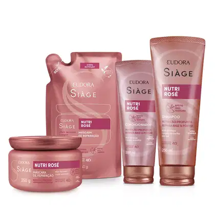 Imagem do produto Combo Siàge Nutri Rosé (4 itens)