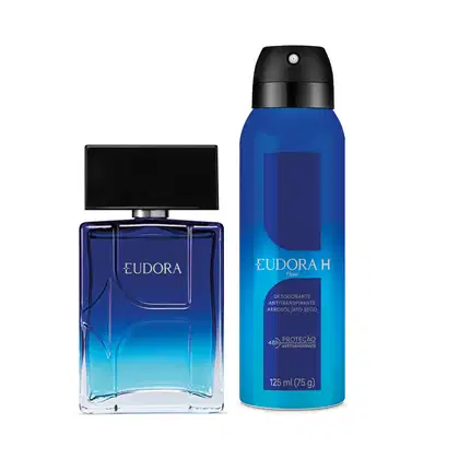 Imagem do produto Combo Eudora H Flow: Desodorante Colônia 100ml + Desodorante Antitranspirante Aerosol 125ml