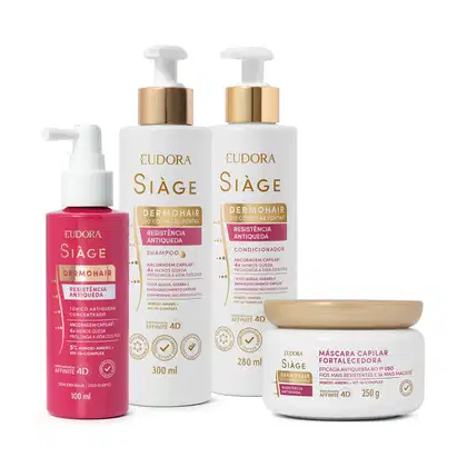 Imagem do produto Kit Eudora Siàge Dermo Hair Antiqueda (4 Produtos)